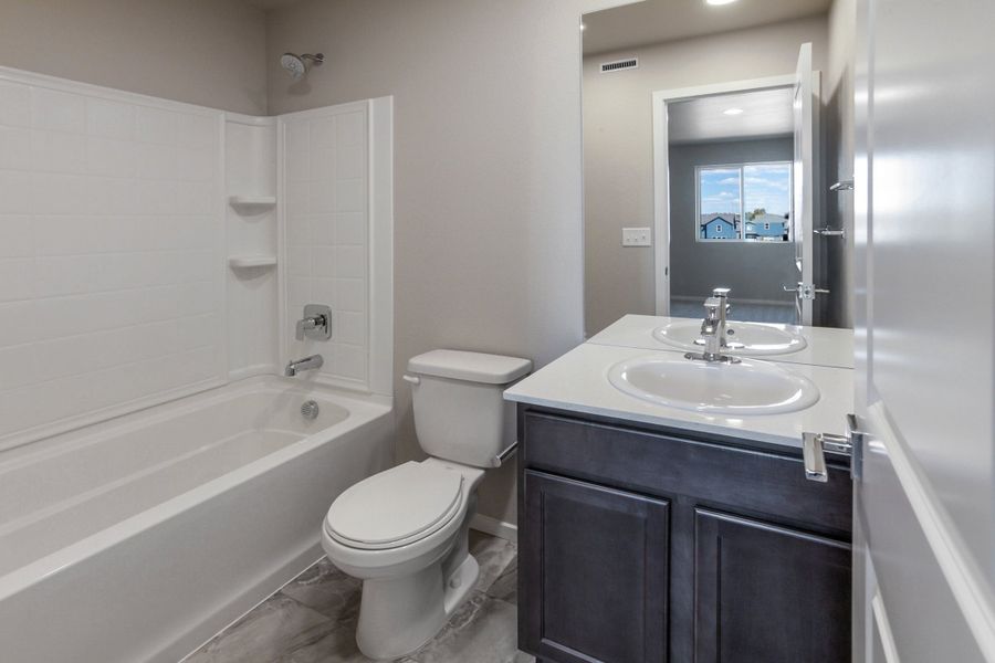 Furnished interior view inside a new home in Bloom, Fort Collins (Image 17).