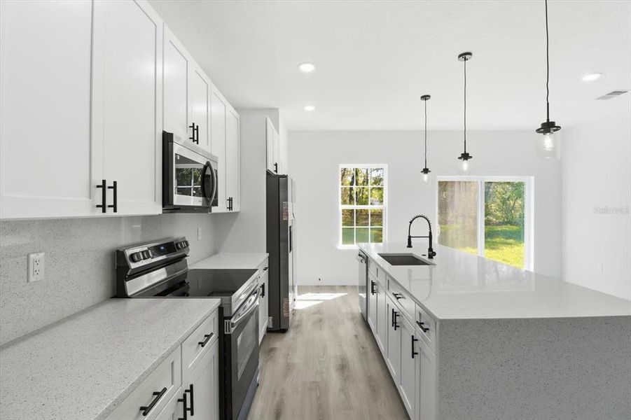 Furnished interior view inside a new home in , Citrus Springs (Image 6).