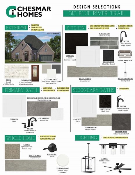 Home selections Home selections