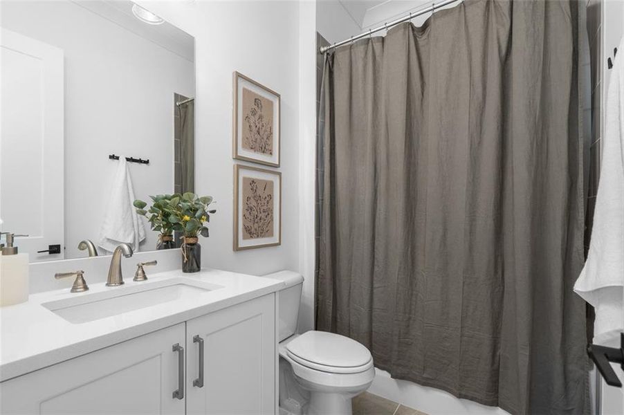 Furnished interior view inside a new home in Foxhall Residences, Douglasville GA, Douglasville (Image 34).