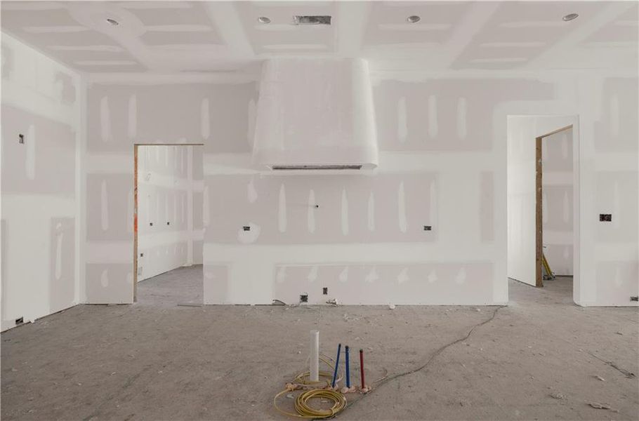 In-progress construction of a new home in , Canton, GA (Image 4).