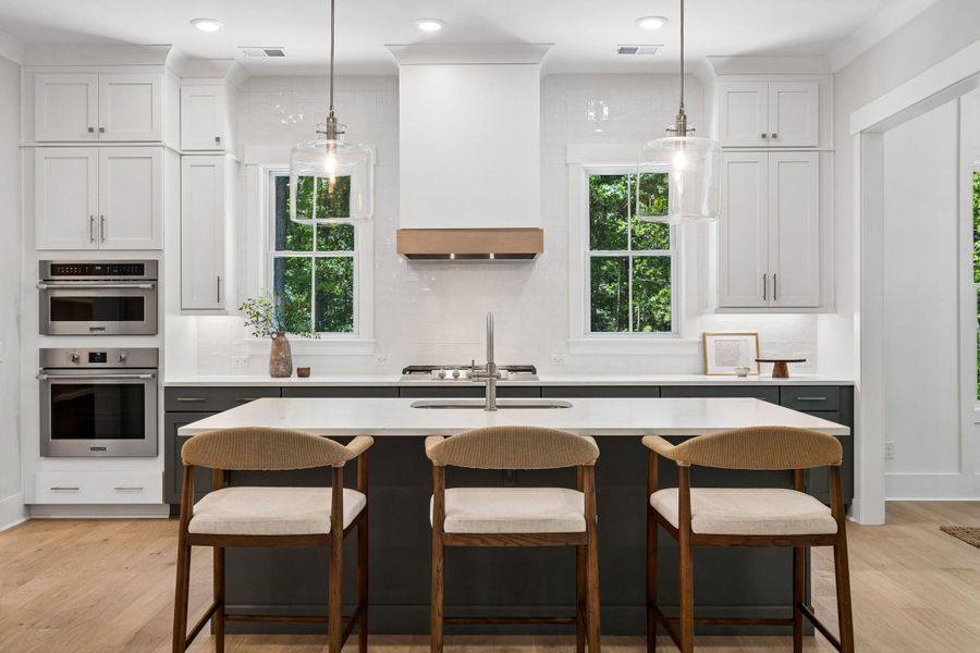 Furnished interior view inside a new home in , Charleston (Image 33).