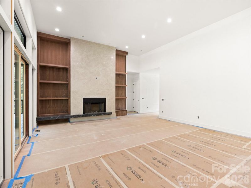 In-progress construction of a new home in , Horse Shoe, NC (Image 16).