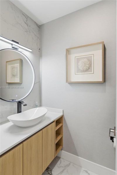 Furnished interior view inside a new home in , Fort Lauderdale (Image 29).