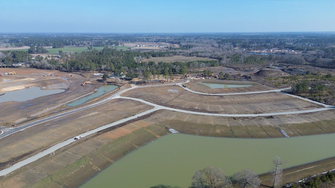 Site preparation for new homesites in The Forest at Black Bear, Longs (Image 12).