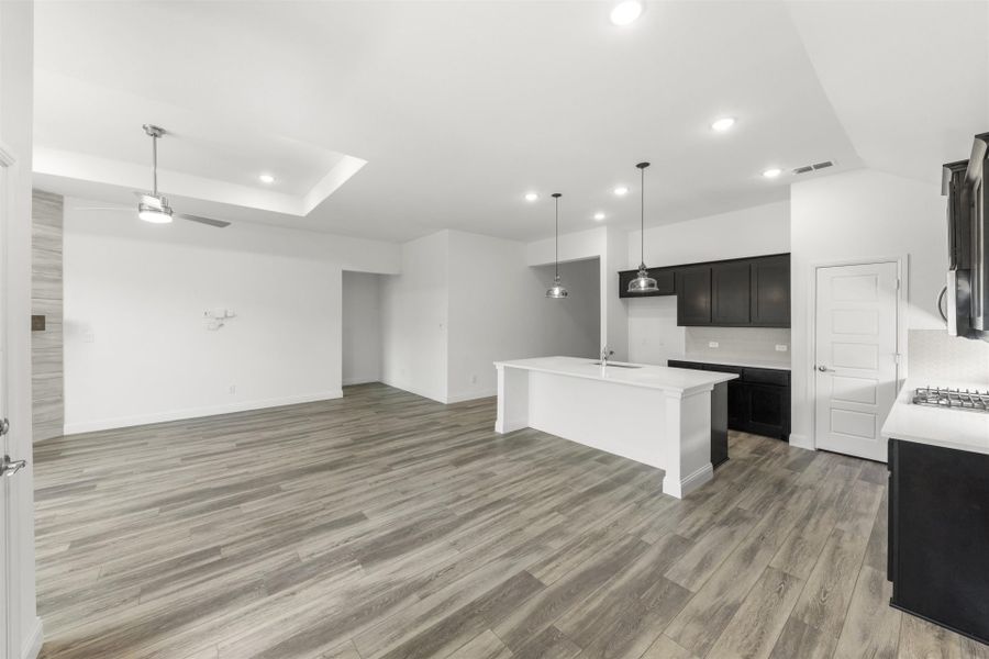 Representative furnished interior of a home built from the Frisco by Pacesetter Homes in La Terra at Uptown Celina, Celina (Image 8). Representative furnished interior of a home built from the Frisco by Pacesetter Homes in La Terra at Uptown Celina, Celina (Image 8).