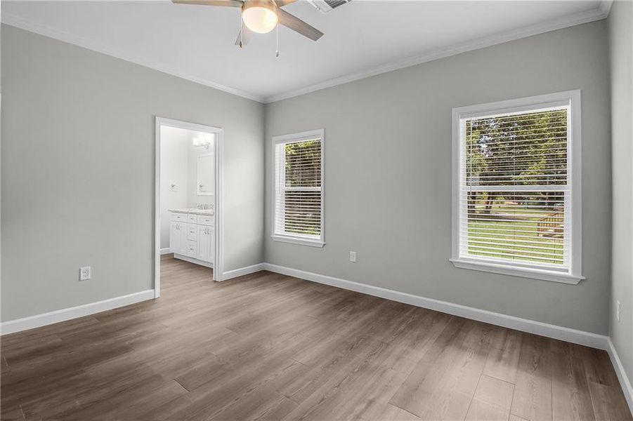 Spacious, unfurnished interior of a new home in , Ludowici (Image 17). Spacious, unfurnished interior of a new home in , Ludowici (Image 17).