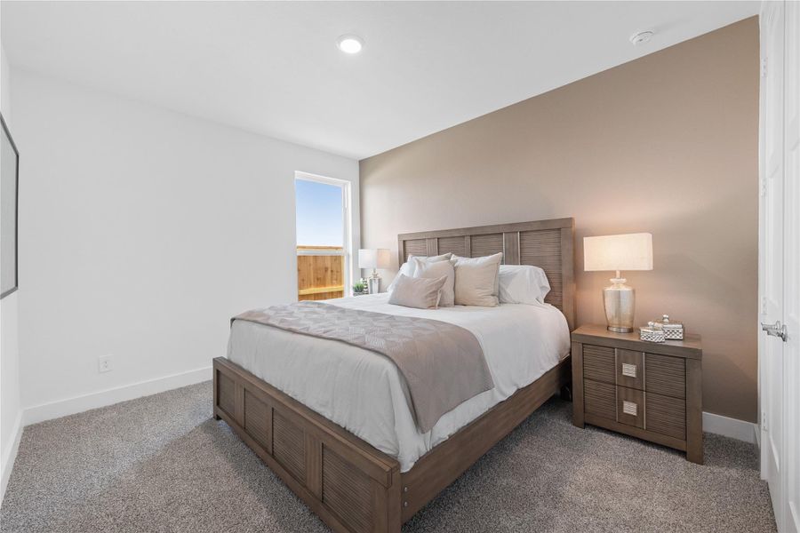 Furnished interior view inside a new home in River Ranch Estates, Dayton (Image 13).