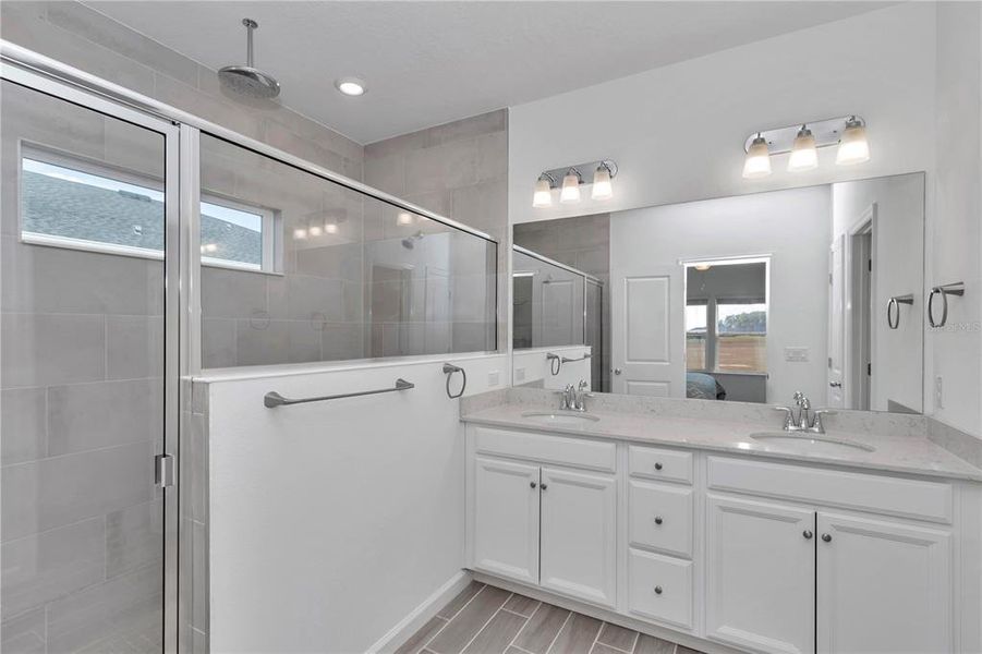 Furnished interior view inside a new home in Liberty Village: Liberty Village - Phase One, Ocala (Image 10). Furnished interior view inside a new home in Liberty Village: Liberty Village - Phase One, Ocala (Image 10).