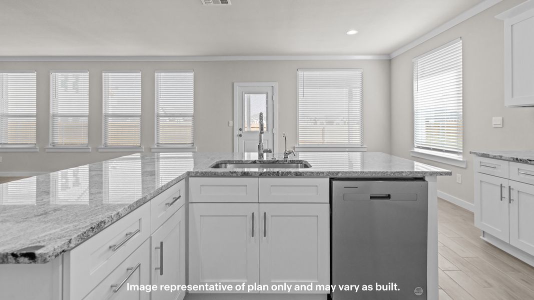 Furnished interior view inside a new home in Homestead at Parks Bell Ranch, Odessa (Image 9).