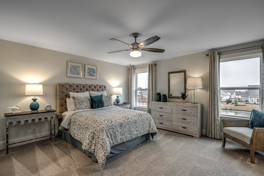 Furnished interior view inside a new home in Northbrook, Murrells Inlet (Image 16). Furnished interior view inside a new home in Northbrook, Murrells Inlet (Image 16).