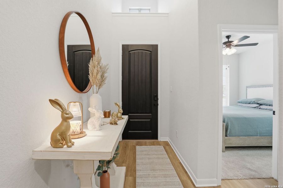 Furnished interior view inside a new home in Davis Ranch, San Antonio (Image 42).