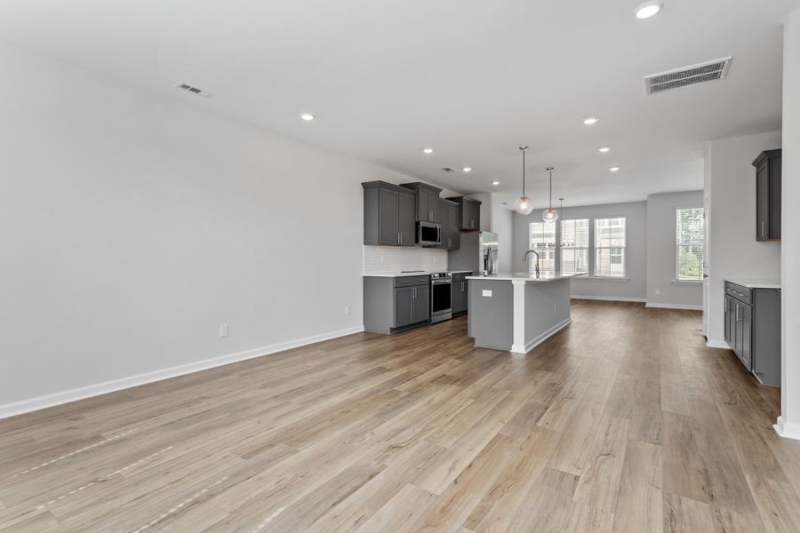 Spacious, unfurnished interior of a new home in Renaissance at White Oak, Garner (Image 21). Spacious, unfurnished interior of a new home in Renaissance at White Oak, Garner (Image 21).