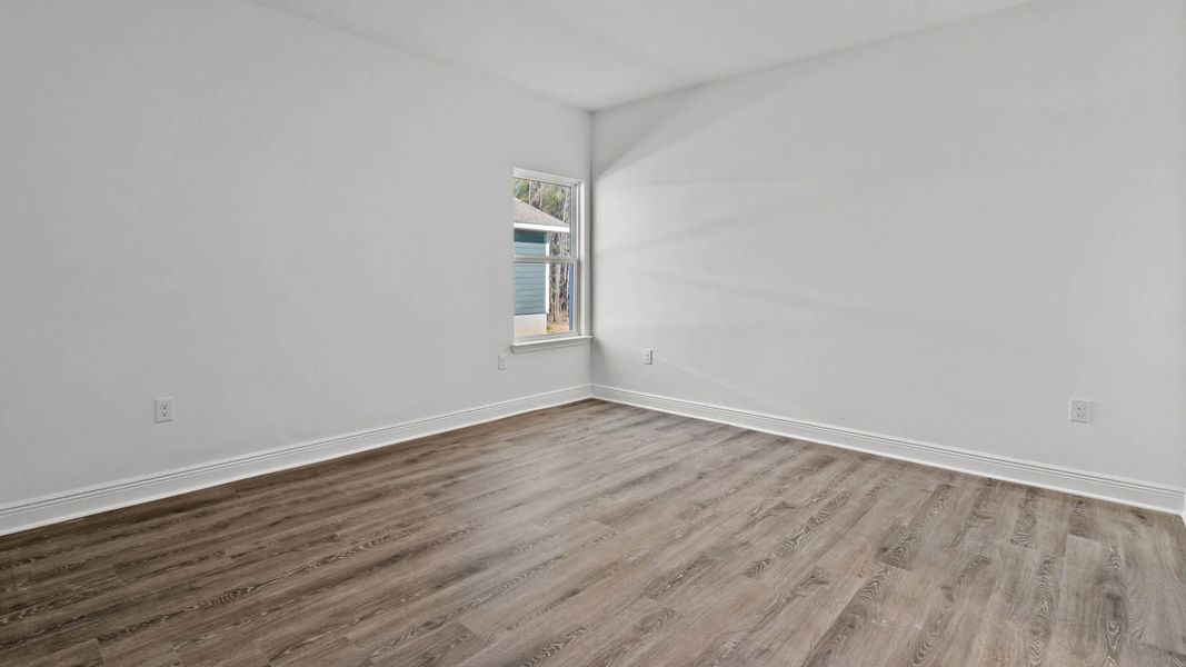 Representative unfurnished interior of a home built from the Camden by D.R. Horton in Owl's Head Farms, Freeport (Image 23).
