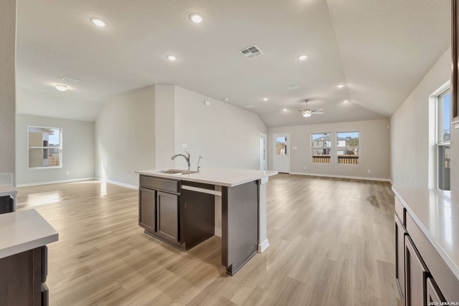 Furnished interior view inside a new home in Agave, San Antonio (Image 5). Furnished interior view inside a new home in Agave, San Antonio (Image 5).