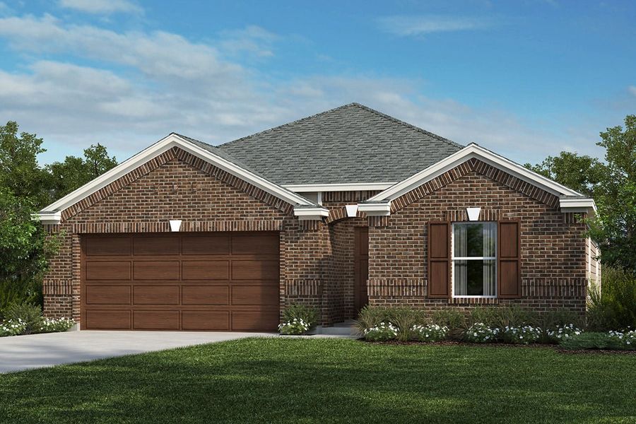 Image 5 representing the Plan 2003 by KB Home in Salerno - Classic Collection, Round Rock, TX.