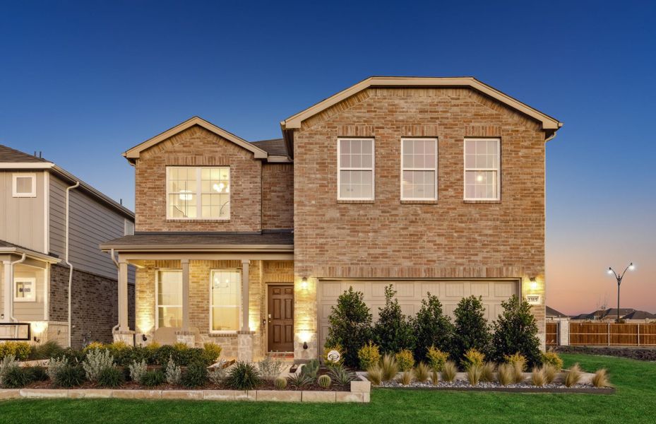 The Enloe, a two-story home with 2-car garage