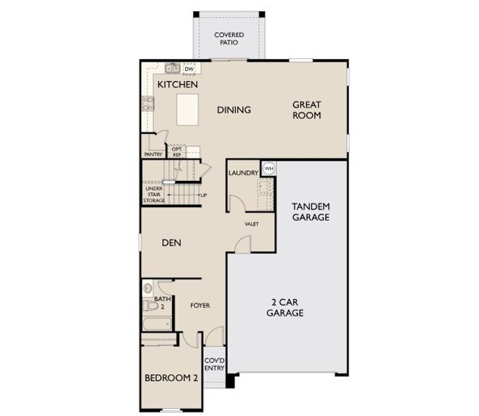 2D floor plan layout of this home in North Copper Canyon, Surprise, AZ (Image 2). 2D floor plan layout of this home in North Copper Canyon, Surprise, AZ (Image 2).