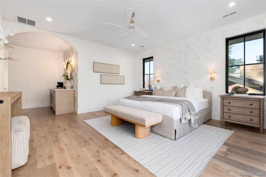 Furnished interior view inside a new home in , Denver (Image 29). Furnished interior view inside a new home in , Denver (Image 29).