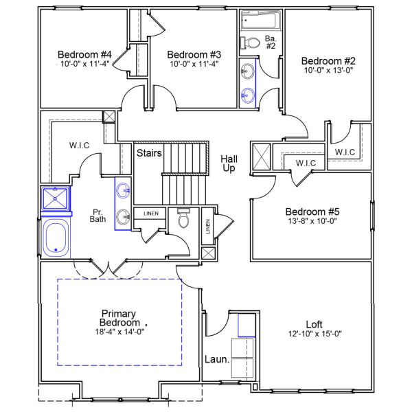 2D floor plan layout of this home in Ellington, Elgin, SC (Image 3).