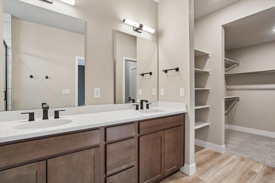 Furnished interior view inside a new home in Pony Park, Colorado Springs (Image 10).