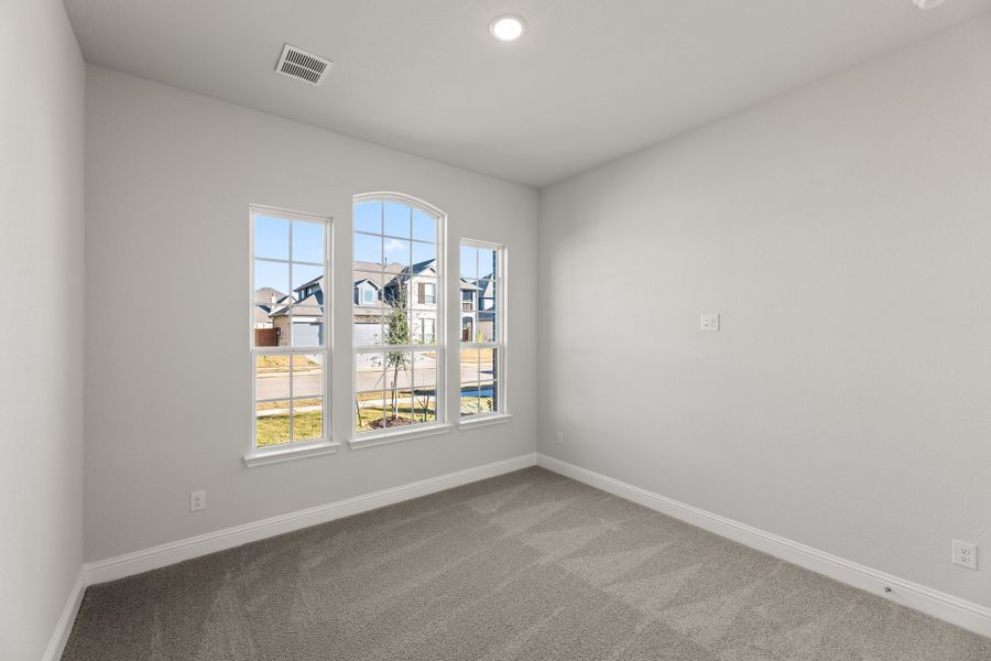 Representative unfurnished interior of a home built from the Fairview by Sandlin Homes in Lakesong, Midlothian (Image 28). Representative unfurnished interior of a home built from the Fairview by Sandlin Homes in Lakesong, Midlothian (Image 28).