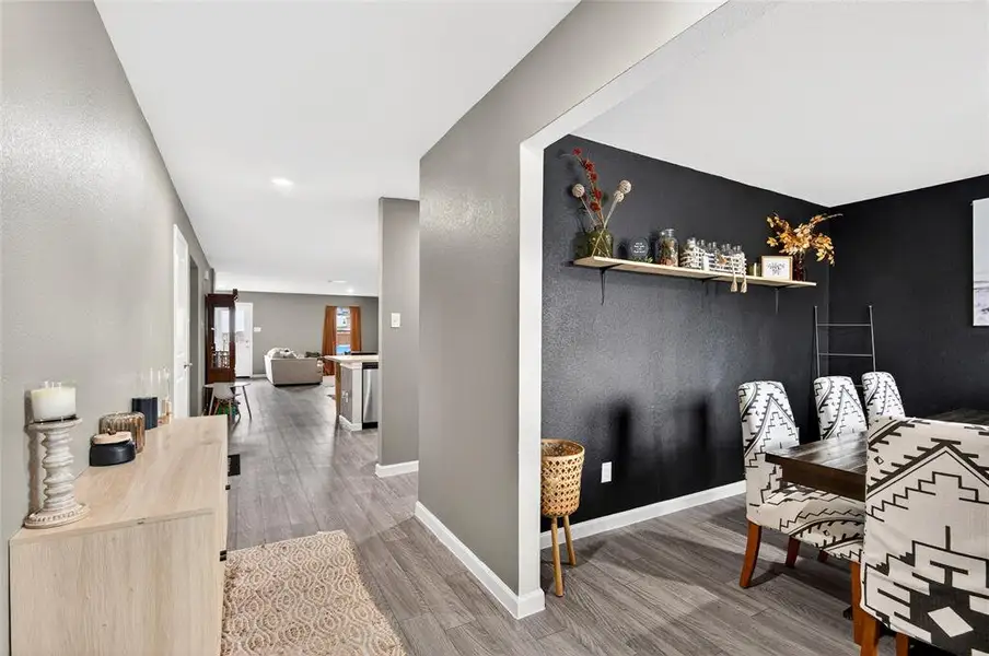 Furnished interior view inside a new home in Villages of Mayfield, Cleburne (Image 4).