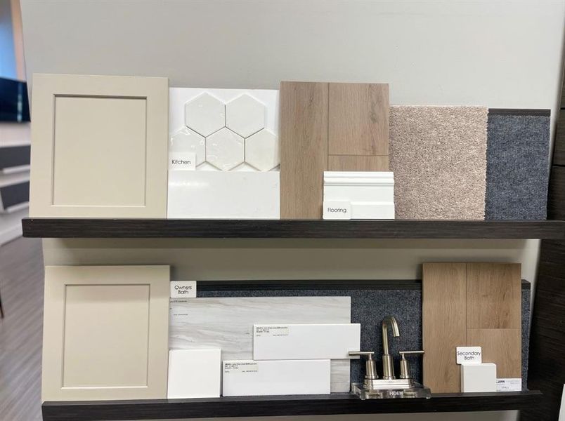 Design selections in home