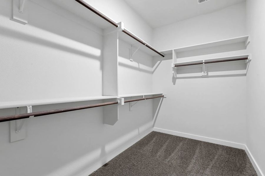 Representative furnished interior of a home built from the Garrison II by Cheldan Homes in Stoneview, Glen Rose (Image 41).