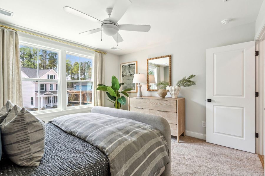 Furnished interior view inside a new home in Sweetgrass Station, Summerville (Image 11). Furnished interior view inside a new home in Sweetgrass Station, Summerville (Image 11).