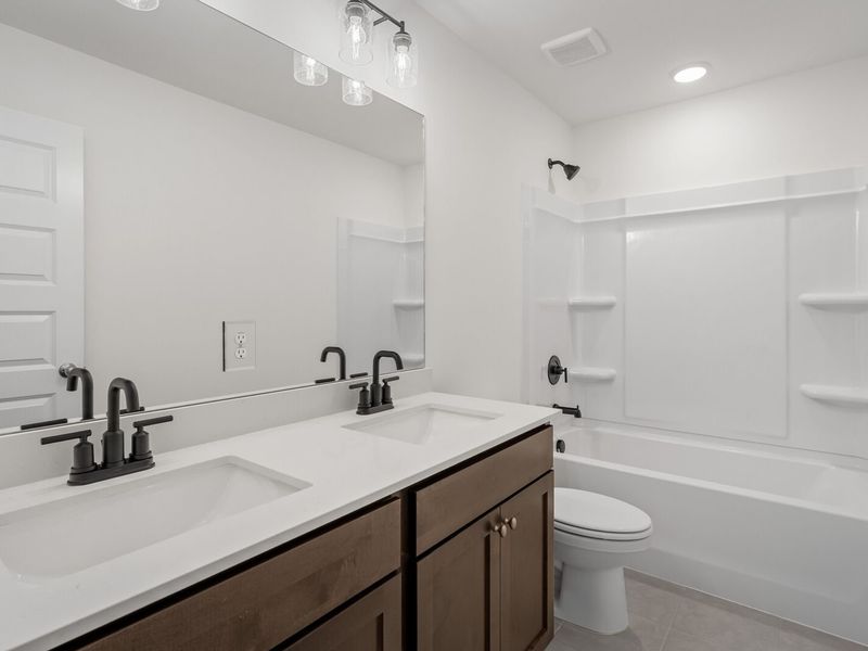 Furnished interior view inside a new home in Benders Cove, Mount Juliet (Image 18). Furnished interior view inside a new home in Benders Cove, Mount Juliet (Image 18).