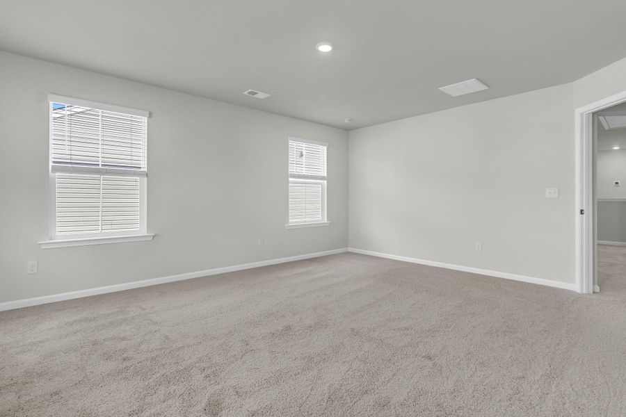Spacious, unfurnished interior of a new home in Wildcat Chase, Summerville (Image 22). Spacious, unfurnished interior of a new home in Wildcat Chase, Summerville (Image 22).