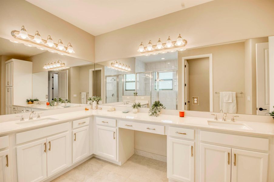 Furnished interior view inside a new home in , Port St. Lucie (Image 27).