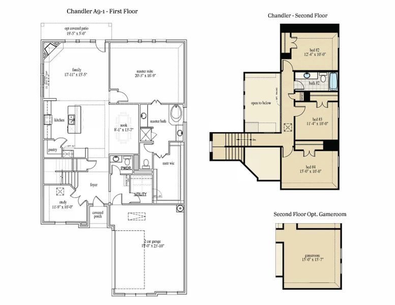 Chandler A9-1 Floor Plan