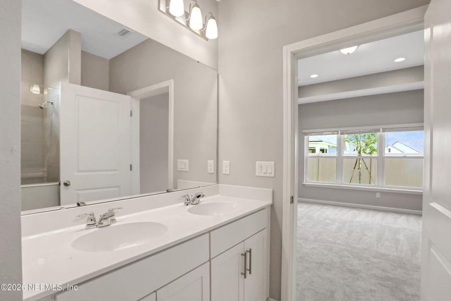Furnished interior view inside a new home in , Orange Park (Image 12).