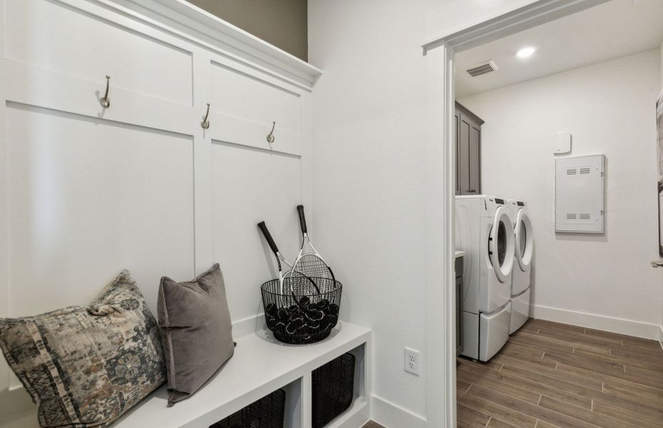 Representative furnished interior of a home built from the Palmary by Del Webb in Del Webb Sonoma Verde, Rockwall (Image 19).