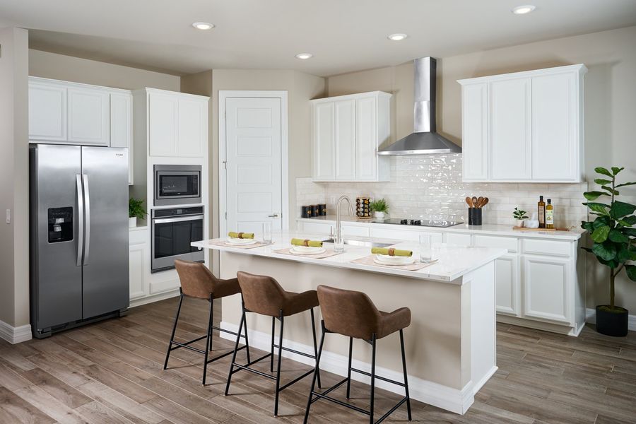Furnished interior view inside a new home in Crescent Lakes - Signature Series, Punta Gorda (Image 4).