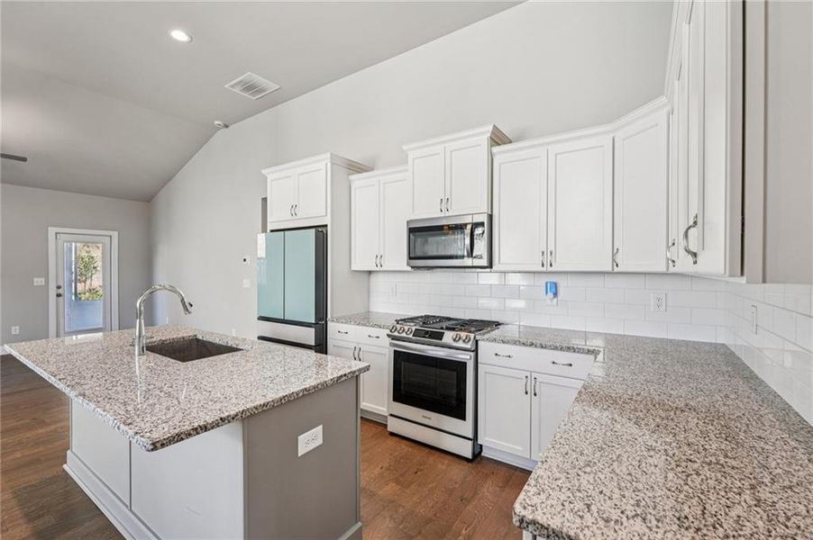 Furnished interior view inside a new home in , Canton (Image 7).