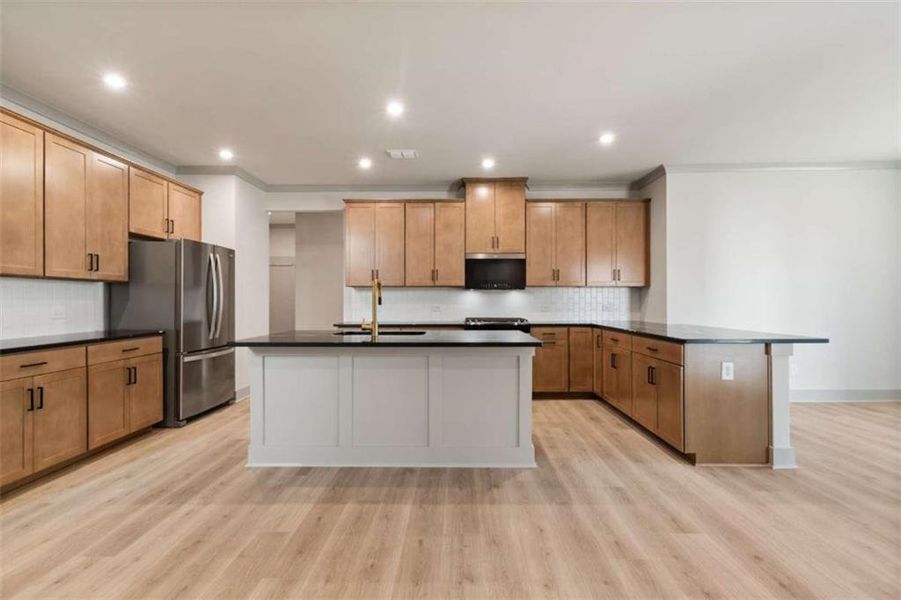 Furnished interior view inside a new home in Cambridge at Steels Bridge, Canton (Image 10).