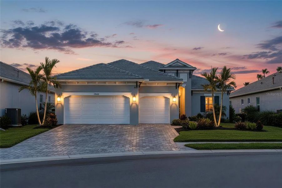 Front exterior of a new home in , Venice, FL, highlighting curb appeal (Image 24).
