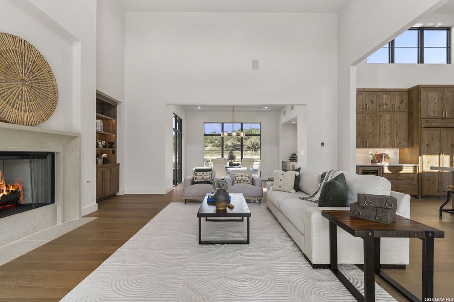 Furnished interior view inside a new home in , Spring Branch (Image 13).