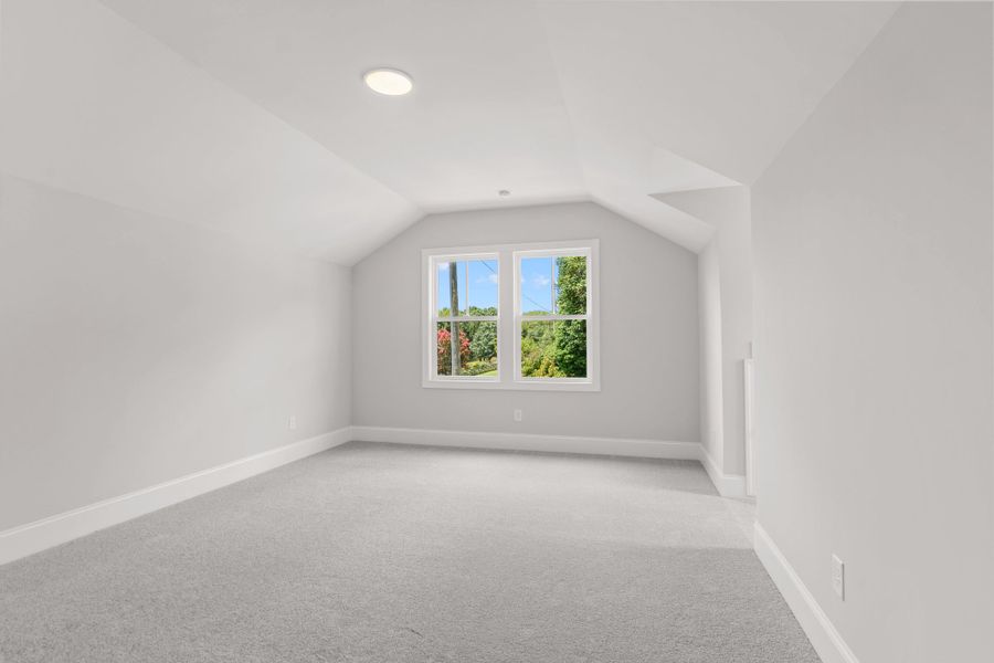 Representative unfurnished interior of a home built from the The Danville by The Providence Group in Bellwyn, Alpharetta (Image 55).