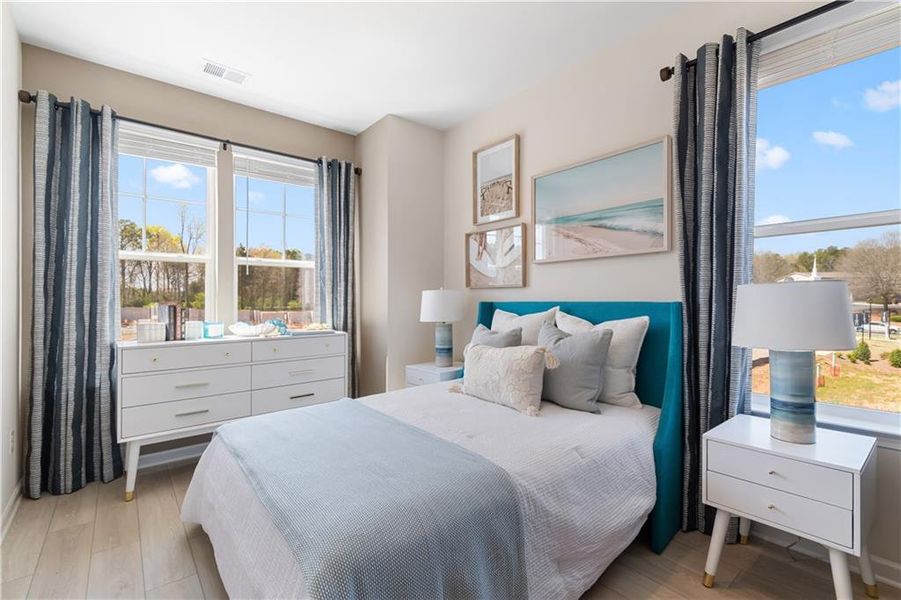 Furnished interior view inside a new home in Daybreak, Newnan (Image 33).