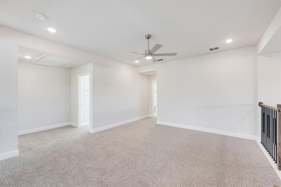 Spacious, unfurnished interior of a new home in The Lakes at Parks of Aledo, Aledo (Image 38).