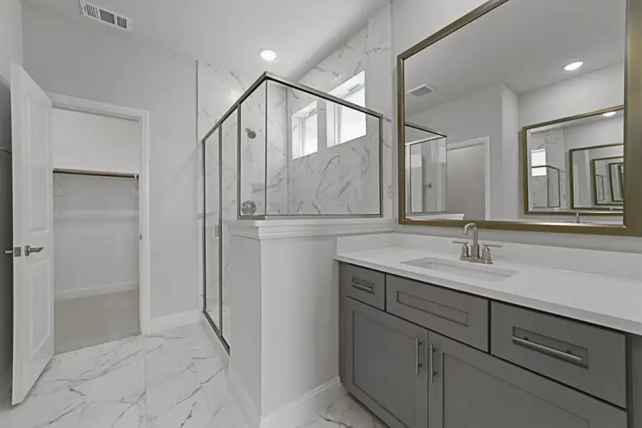 Representative furnished interior of a home built from the Richland by Landon Homes in Lexington Frisco, Frisco (Image 6).