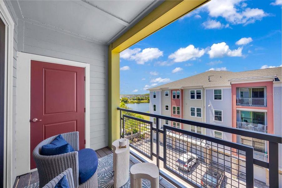 Exterior details and patio area of a home in Gatherings® of Lake Nona, Orlando (Image 2).