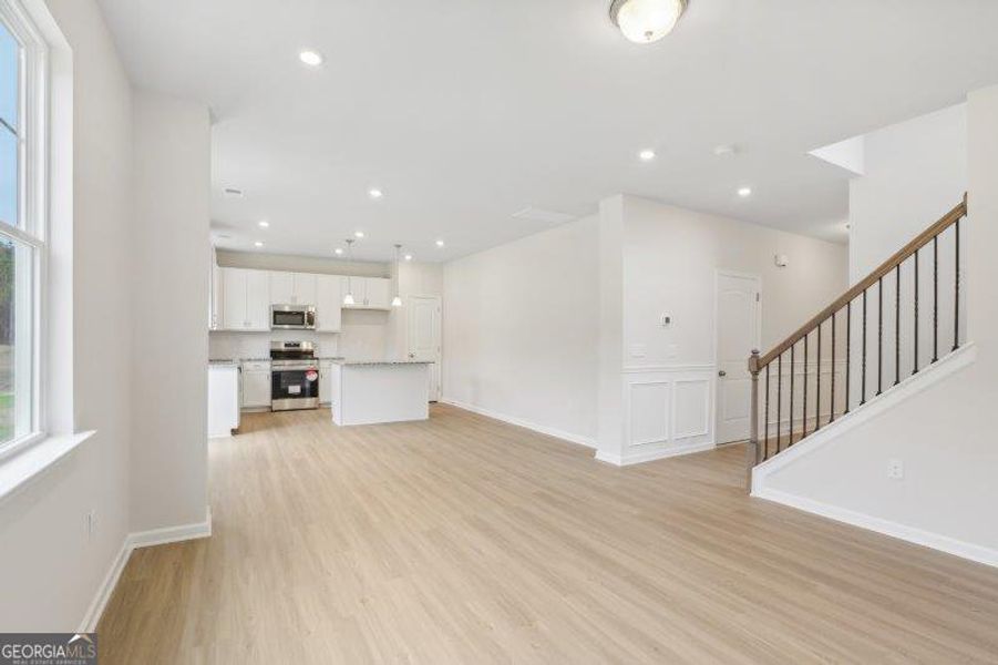 Spacious, unfurnished interior of a new home in Bryson Farms, Byron (Image 14).