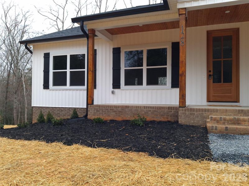 Exterior details and patio area of a home in , Troy (Image 15). Exterior details and patio area of a home in , Troy (Image 15).