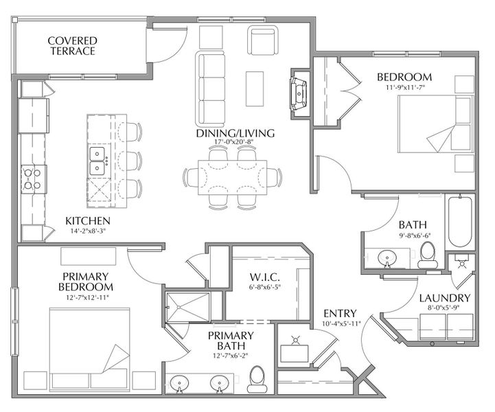 Floor Plan - Highlands, Centerra, Northfield