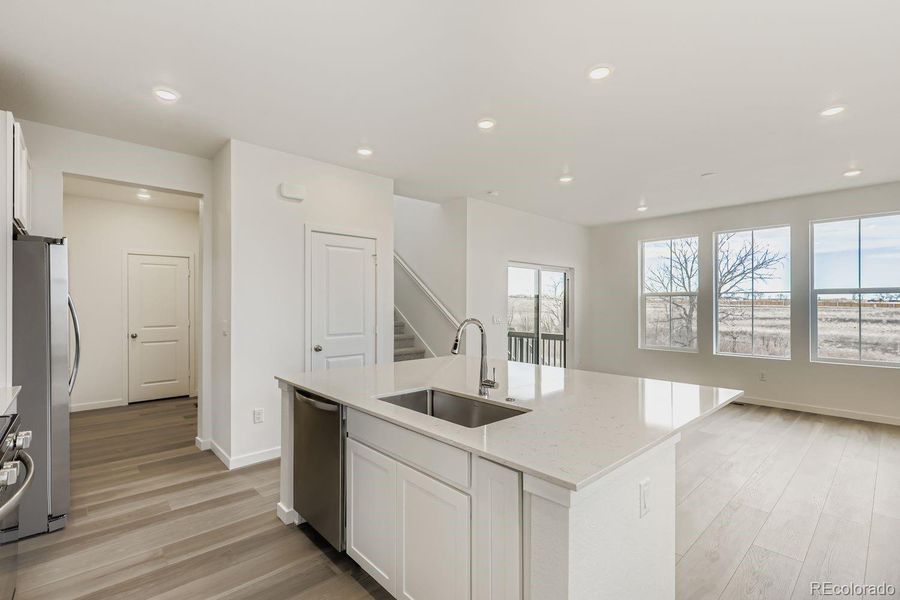 Furnished interior view inside a new home in Parterre, Thornton (Image 8).